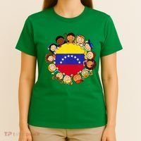 Hispanic Heritage Month Venezuela Venezuelan Flag T-Shirt thumb 4