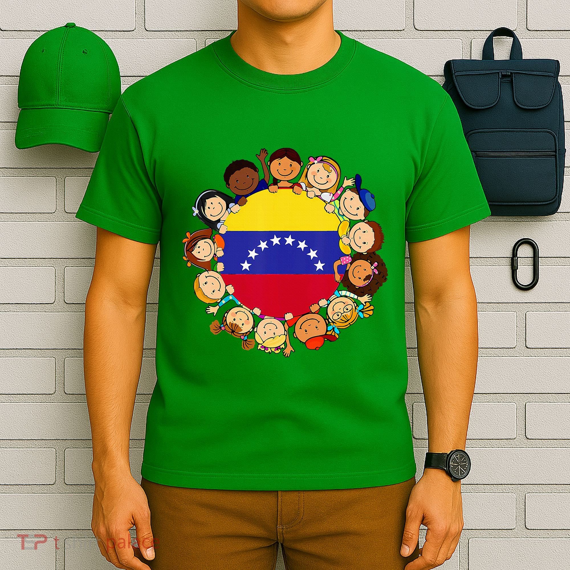 Hispanic Heritage Month Venezuela Venezuelan Flag T-Shirt