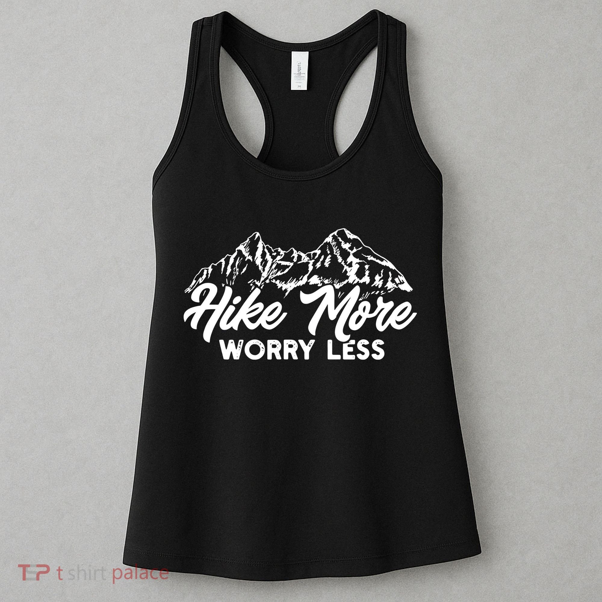 Hiker Hike More Worry Less Women's Tank Top