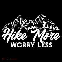 Hiker Hike More Worry Less Toddler Hoodie thumb 2