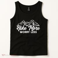 Hiker Hike More Worry Less Tank Top thumb 2