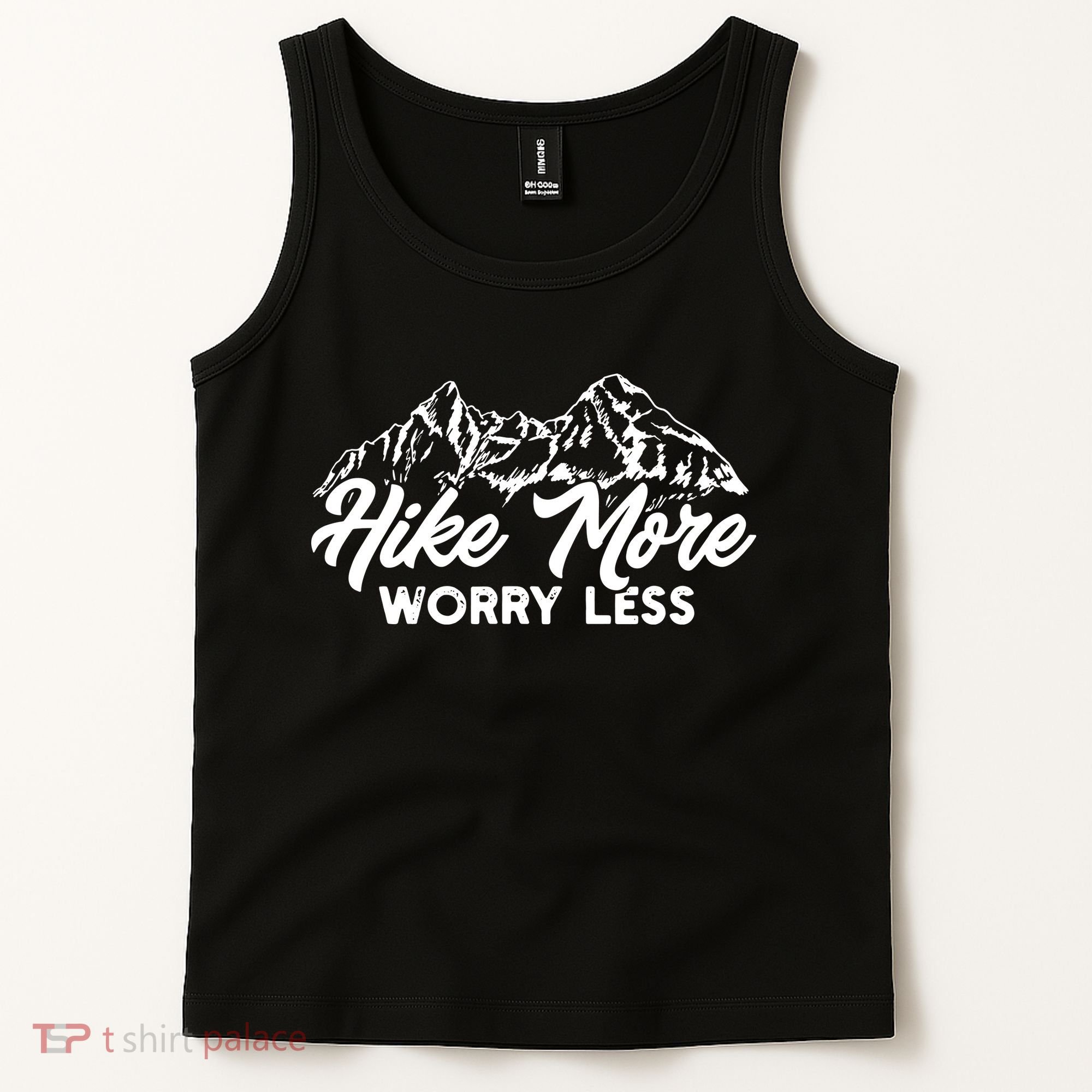 Hiker Hike More Worry Less Tank Top