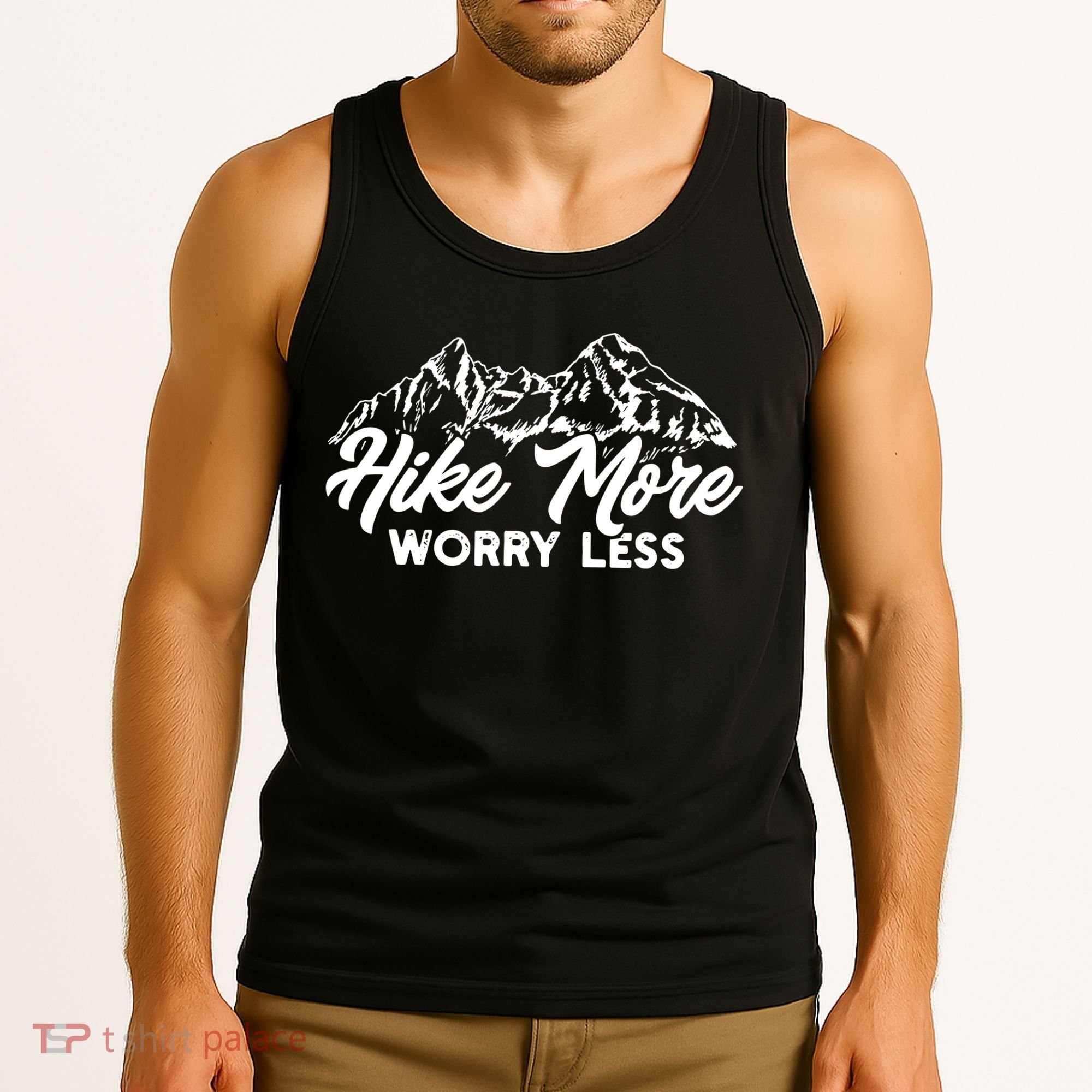 Hiker Hike More Worry Less Tank Top