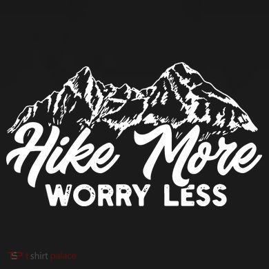 Hiker Hike More Worry Less Kids Sweatshirt
