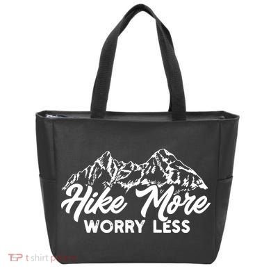 Hiker Hike More Worry Less Tote Bag