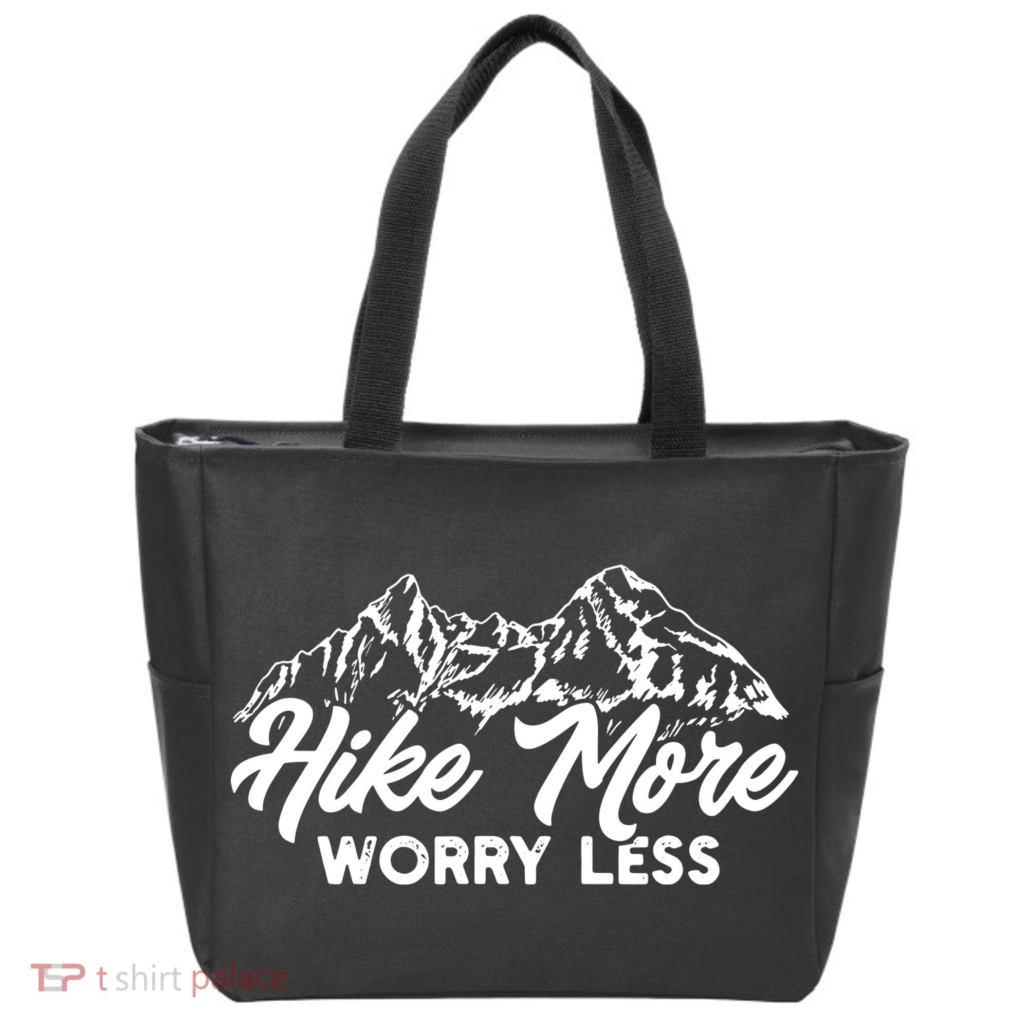 Hiker Hike More Worry Less Tote Bag
