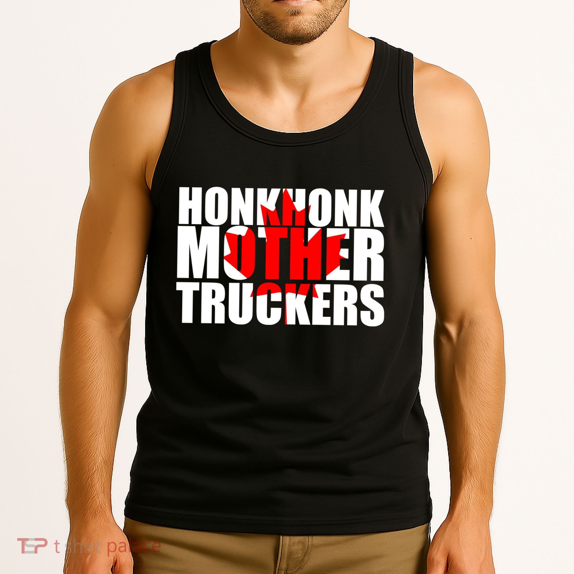 Honk Honk Mother Truckers Tank Top