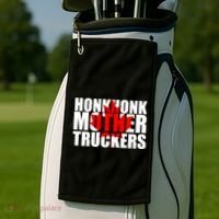 Honk Honk Mother Truckers Golf Towel thumb 2