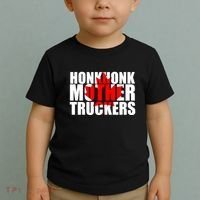 Honk Honk Mother Truckers Toddler T-Shirt thumb 2