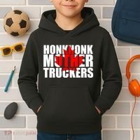 Honk Honk Mother Truckers Kids Hoodie thumb 2