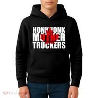Honk Honk Mother Truckers Kids Hoodie thumb 4