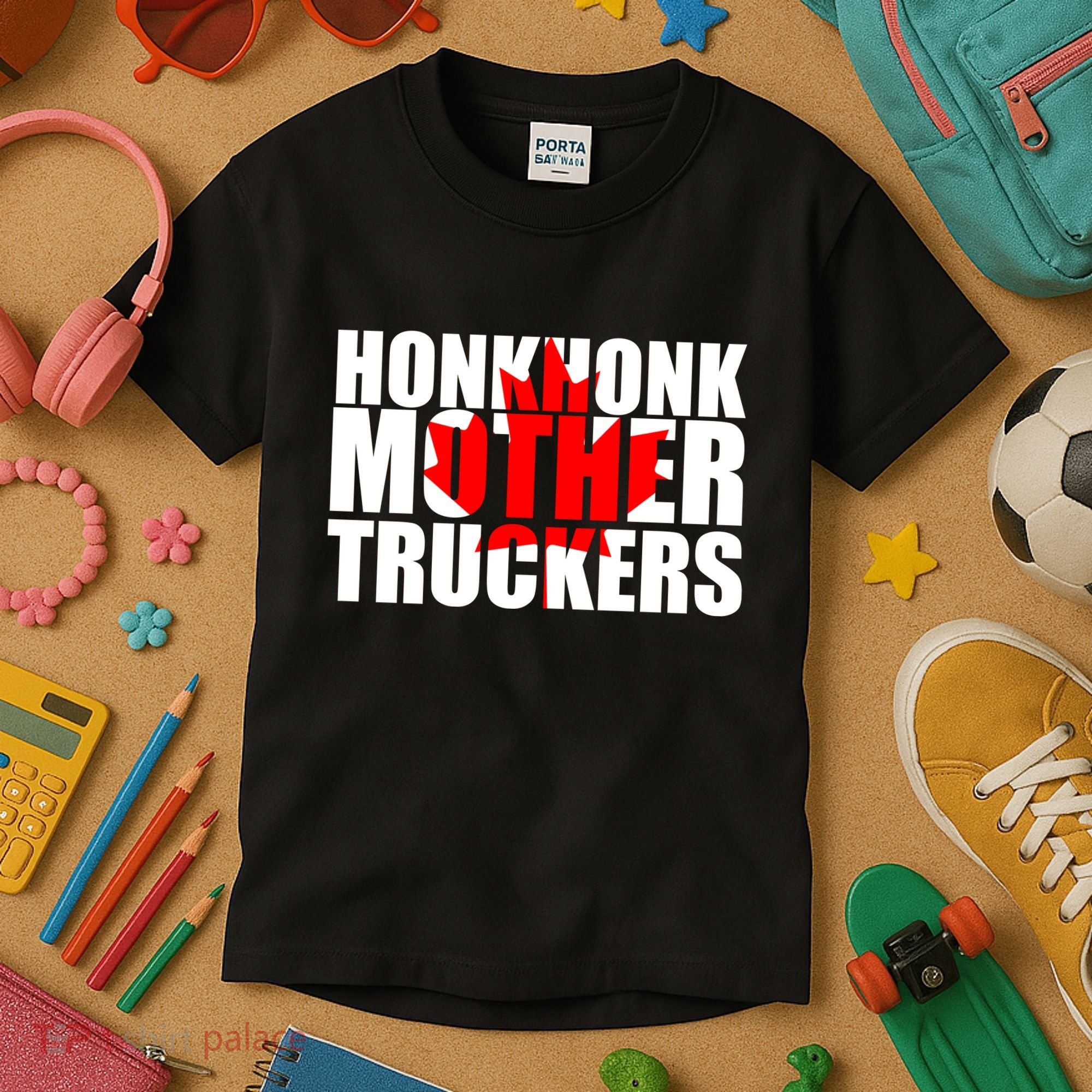 Honk Honk Mother Truckers Kids T-Shirt