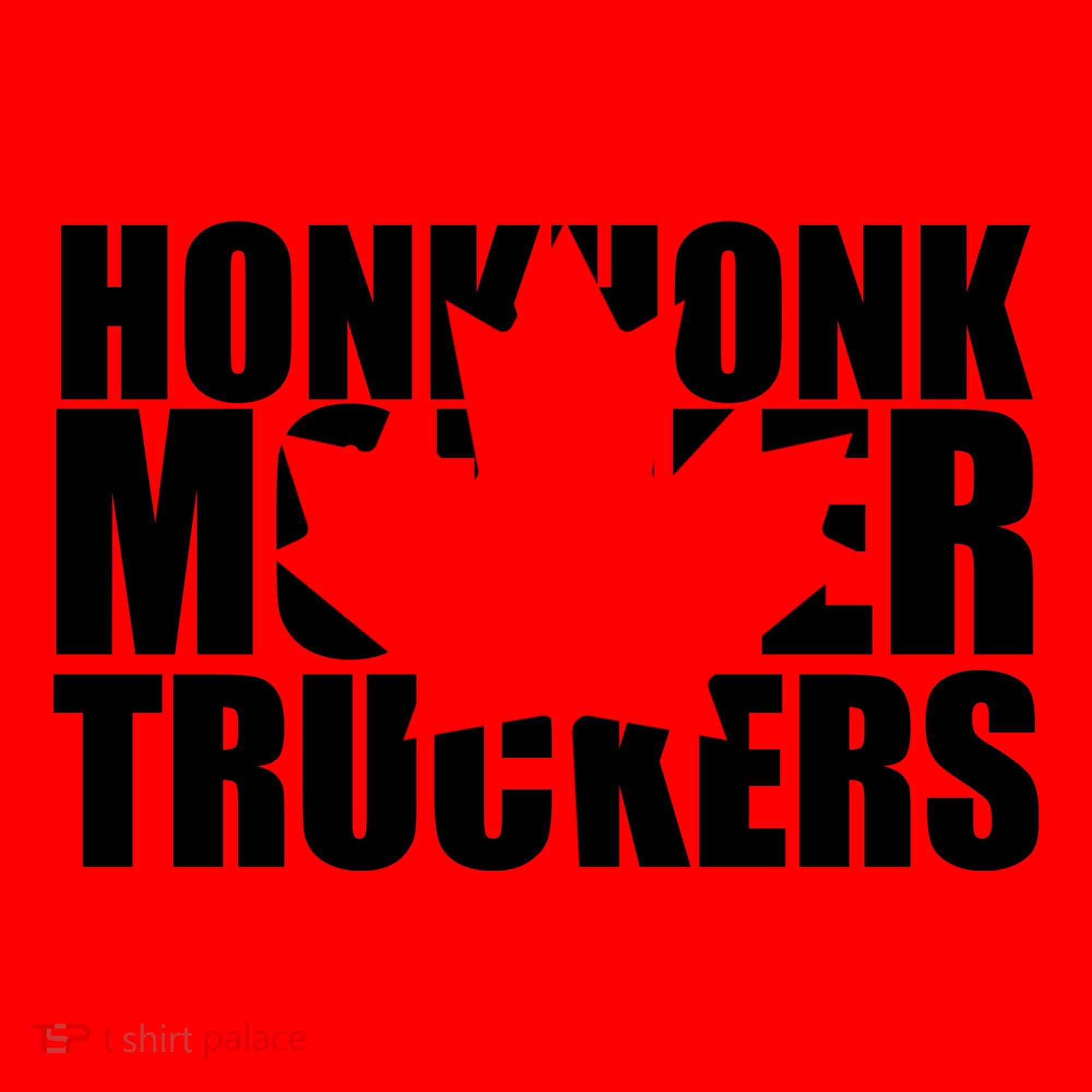 Honk Honk Mother Truckers Santa Hat