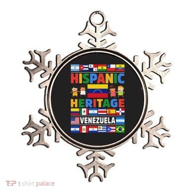 Hispanic Heritage Month Venezuela Flag Latino Countries Flag Ornament