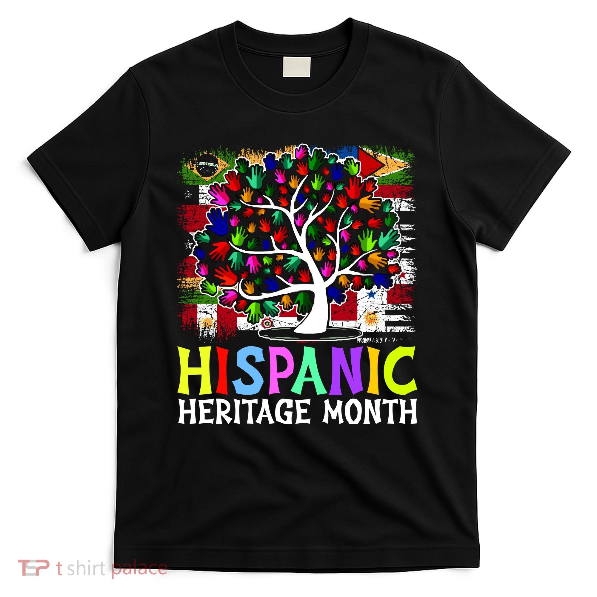 Hispanic Heritage Month Tree T-Shirt