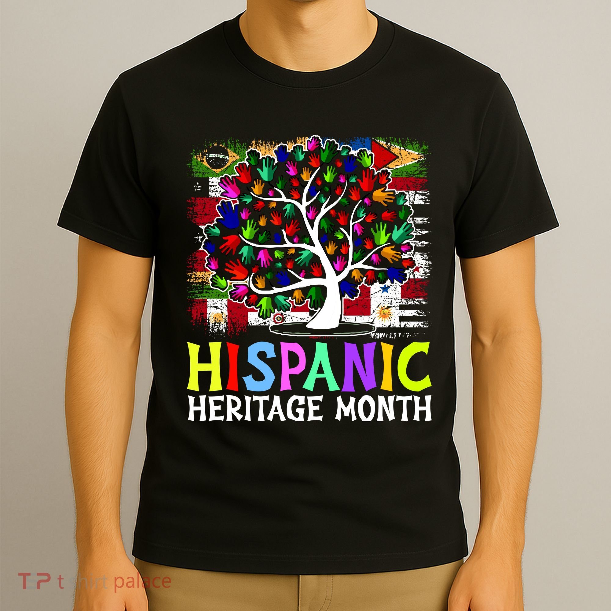 Hispanic Heritage Month Tree T-Shirt