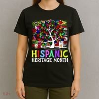 Hispanic Heritage Month Tree T-Shirt thumb 4