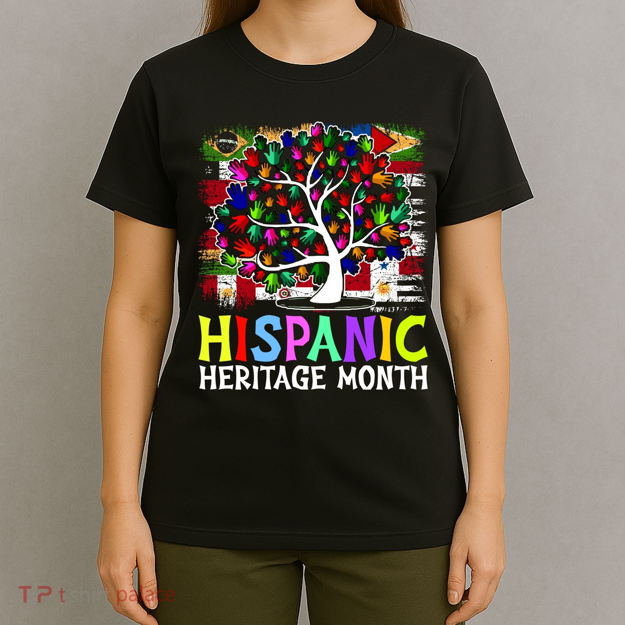 Hispanic Heritage Month Tree T-Shirt