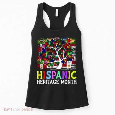 Hispanic Heritage Month Tree Women's Tank Top