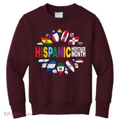 Hispanic Heritage Month Kids Sweatshirt
