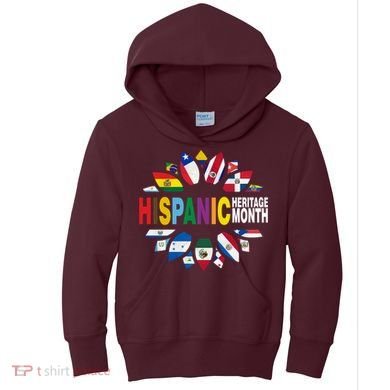 Hispanic Heritage Month Kids Hoodie