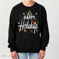 Happy Holidays | Merry Christmas Women's Sweatshirt thumb 0