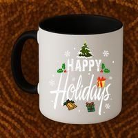 Happy Holidays | Merry Christmas Coffee Mug thumb 2