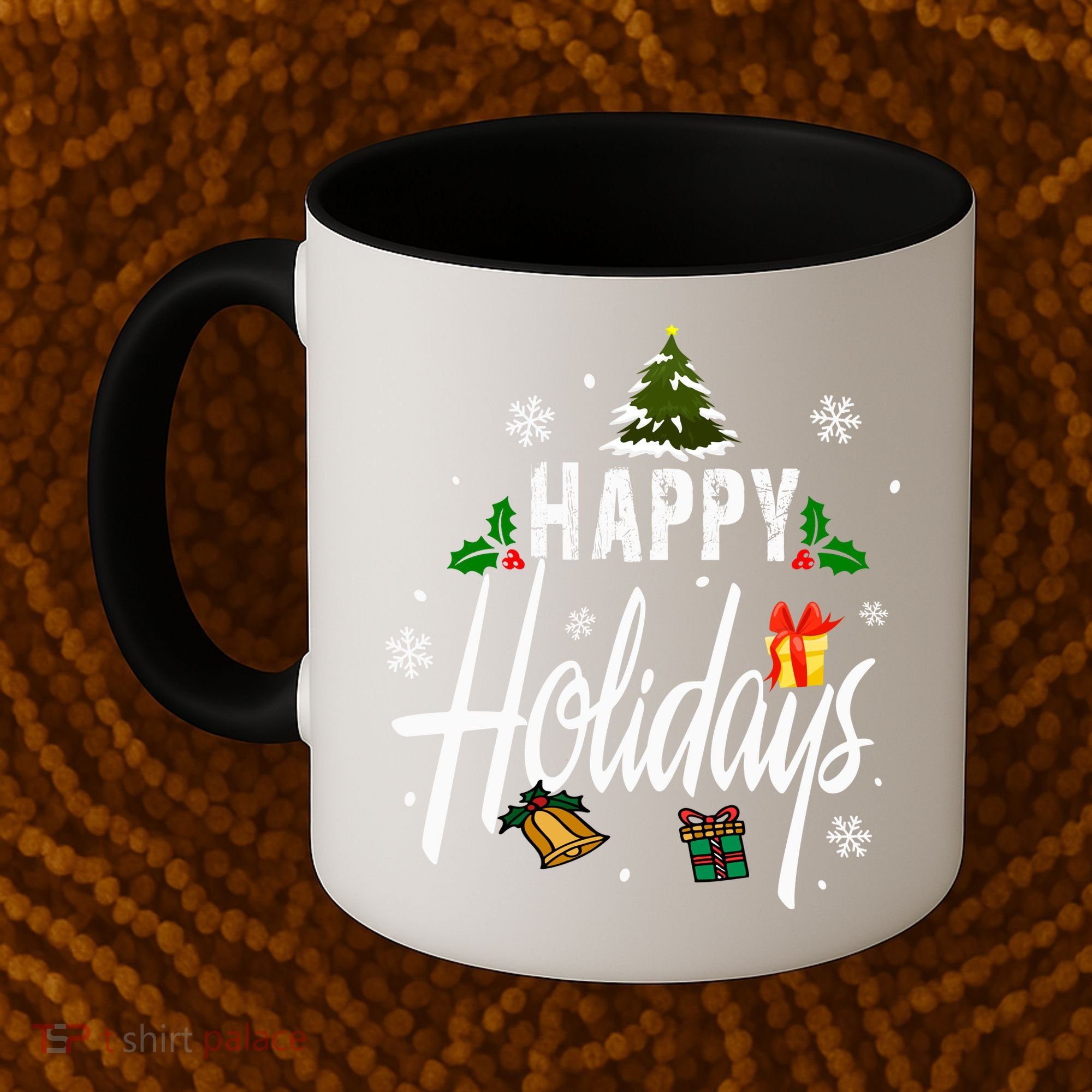 Happy Holidays | Merry Christmas Coffee Mug
