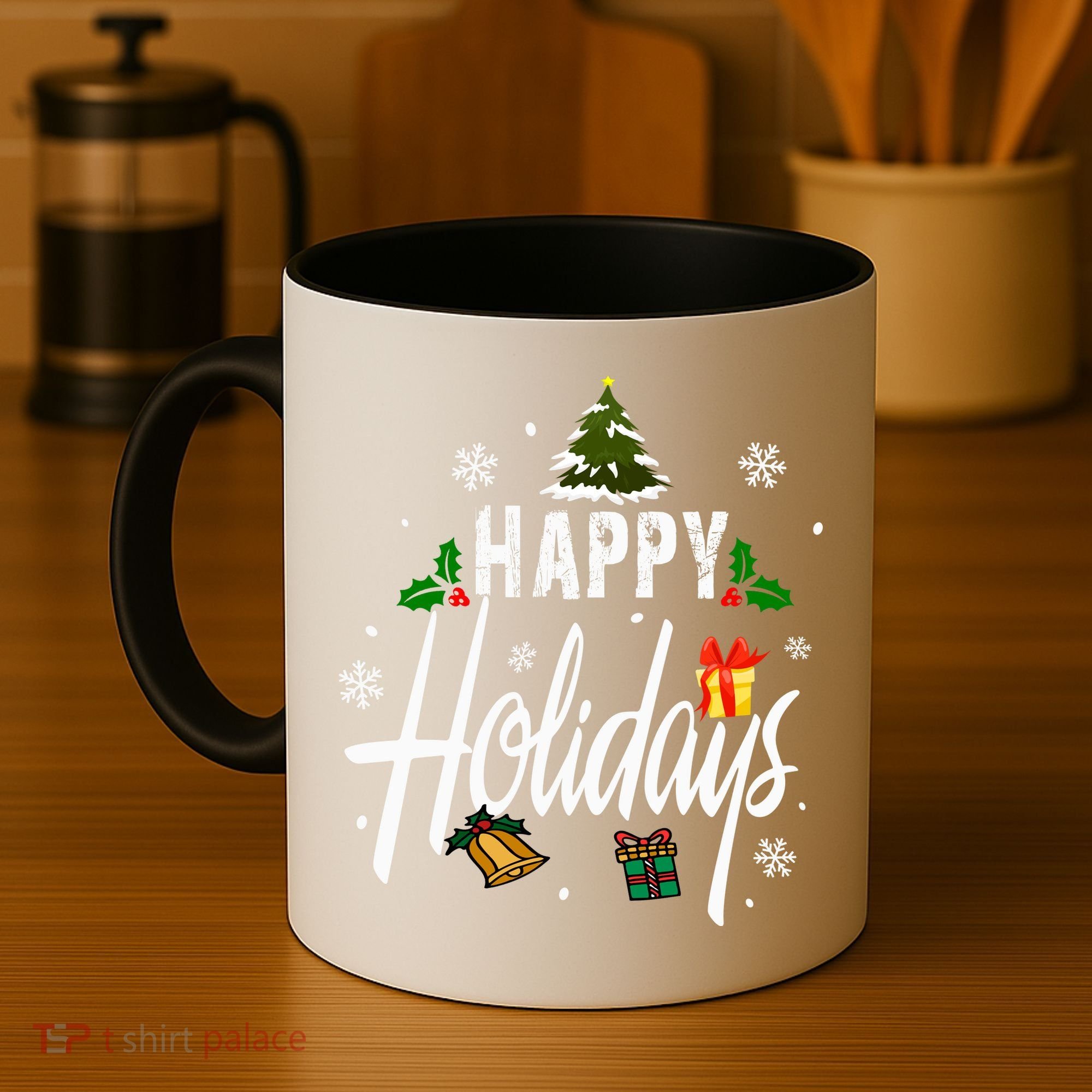 Happy Holidays | Merry Christmas Coffee Mug