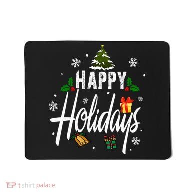 Happy Holidays | Merry Christmas Mousepad