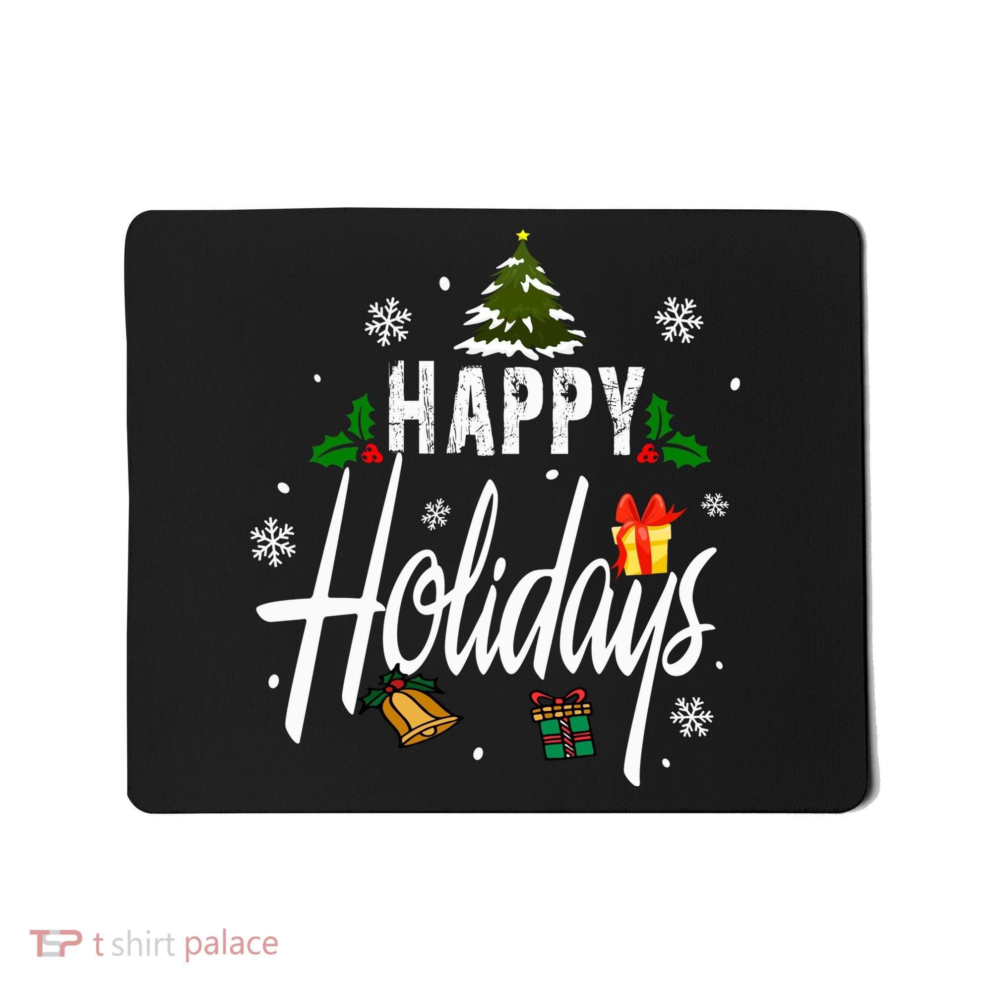 Happy Holidays | Merry Christmas Mousepad