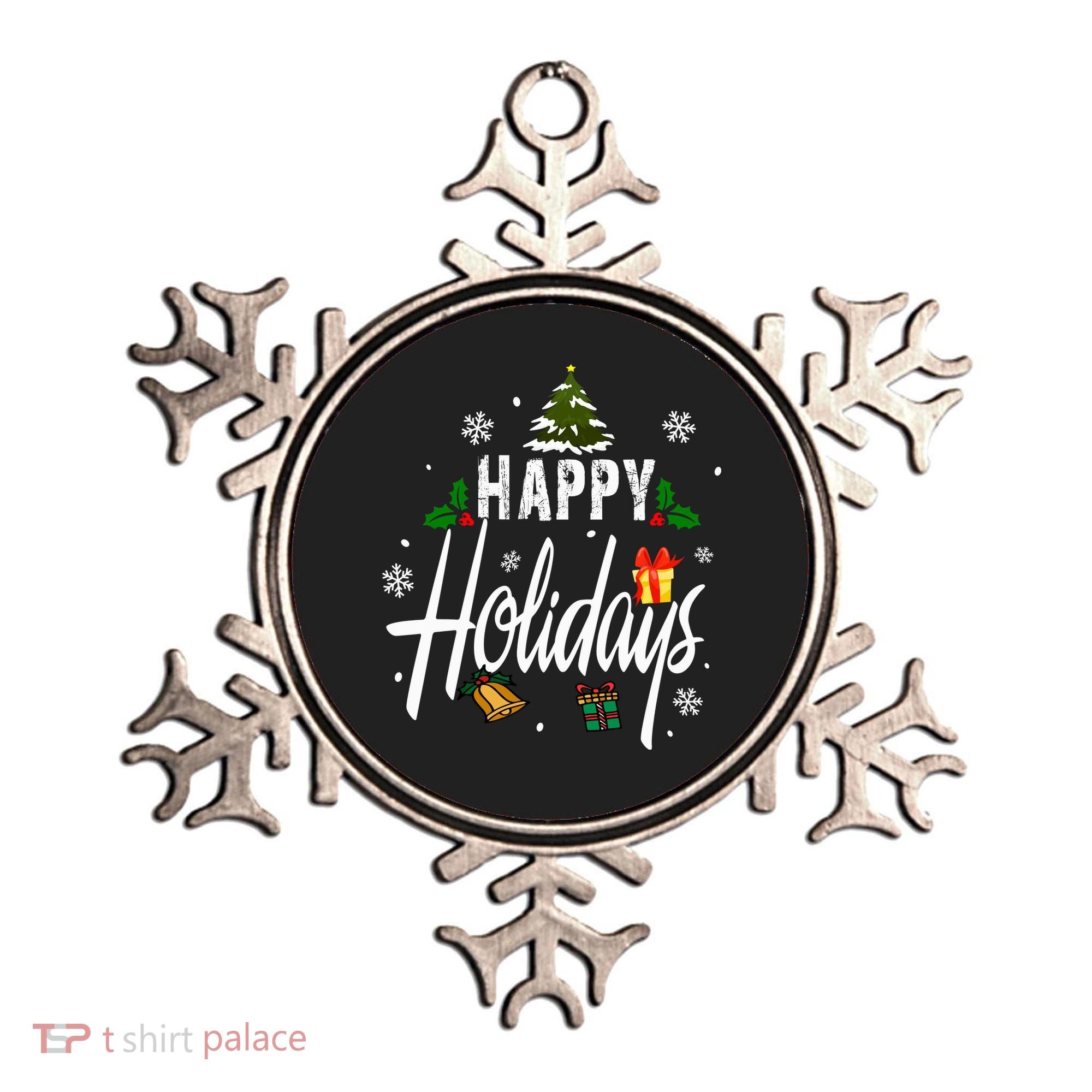 Happy Holidays | Merry Christmas Ornament