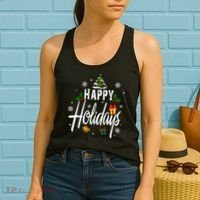 Happy Holidays | Merry Christmas Women's Tank Top thumb 2