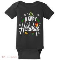 Happy Holidays | Merry Christmas Baby Bodysuit thumb 0