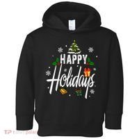Happy Holidays | Merry Christmas Toddler Hoodie thumb 0