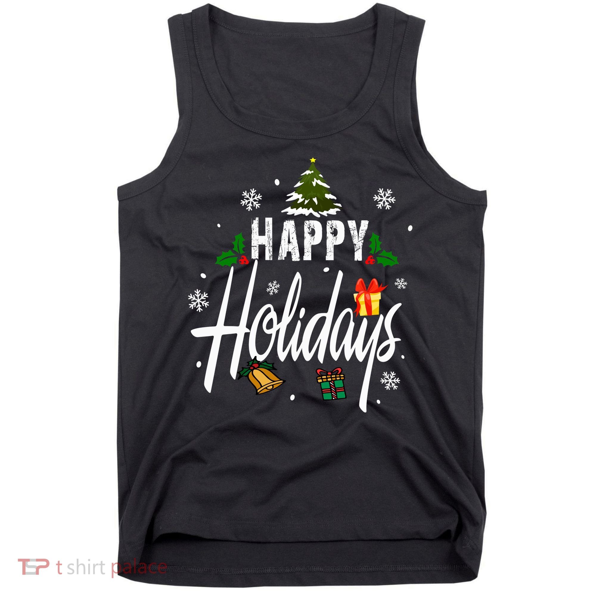 Happy Holidays | Merry Christmas Tank Top