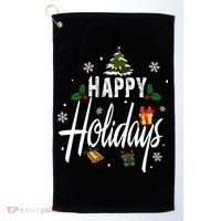 Happy Holidays | Merry Christmas Golf Towel thumb 0