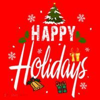 Happy Holidays | Merry Christmas Santa Hat thumb 1