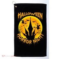 Halloween Horror Night Golf Towel thumb 0