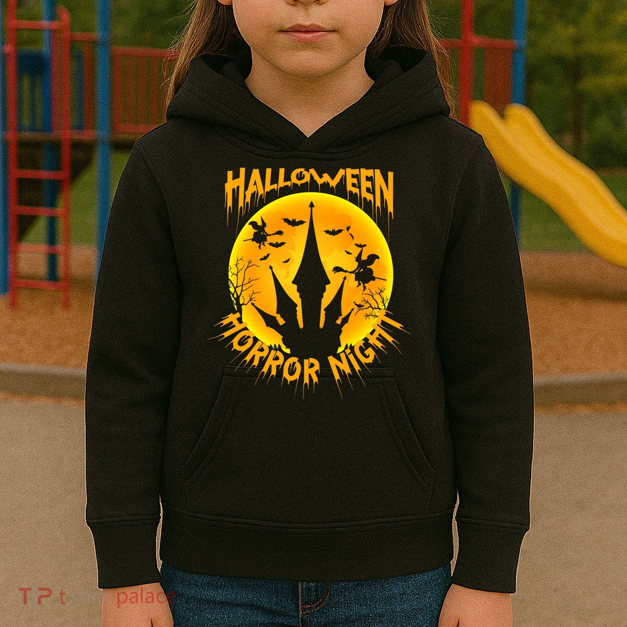 Halloween Horror Night Kids Hoodie