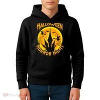 Halloween Horror Night Kids Hoodie thumb 4