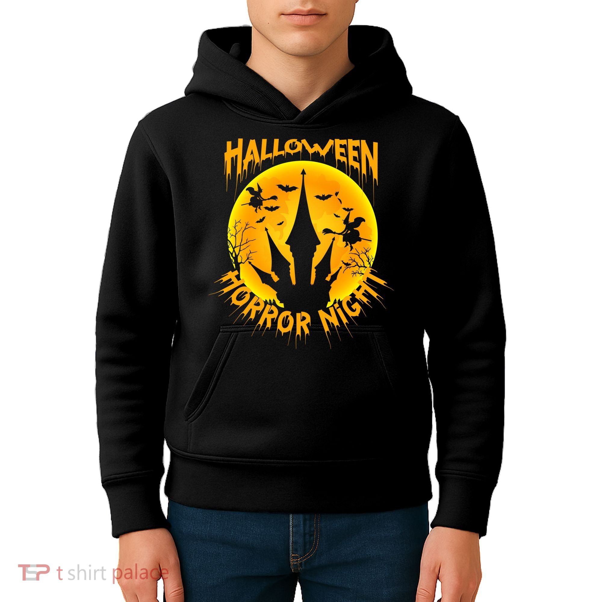 Halloween Horror Night Kids Hoodie