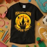 Halloween Horror Night Kids T-Shirt thumb 3