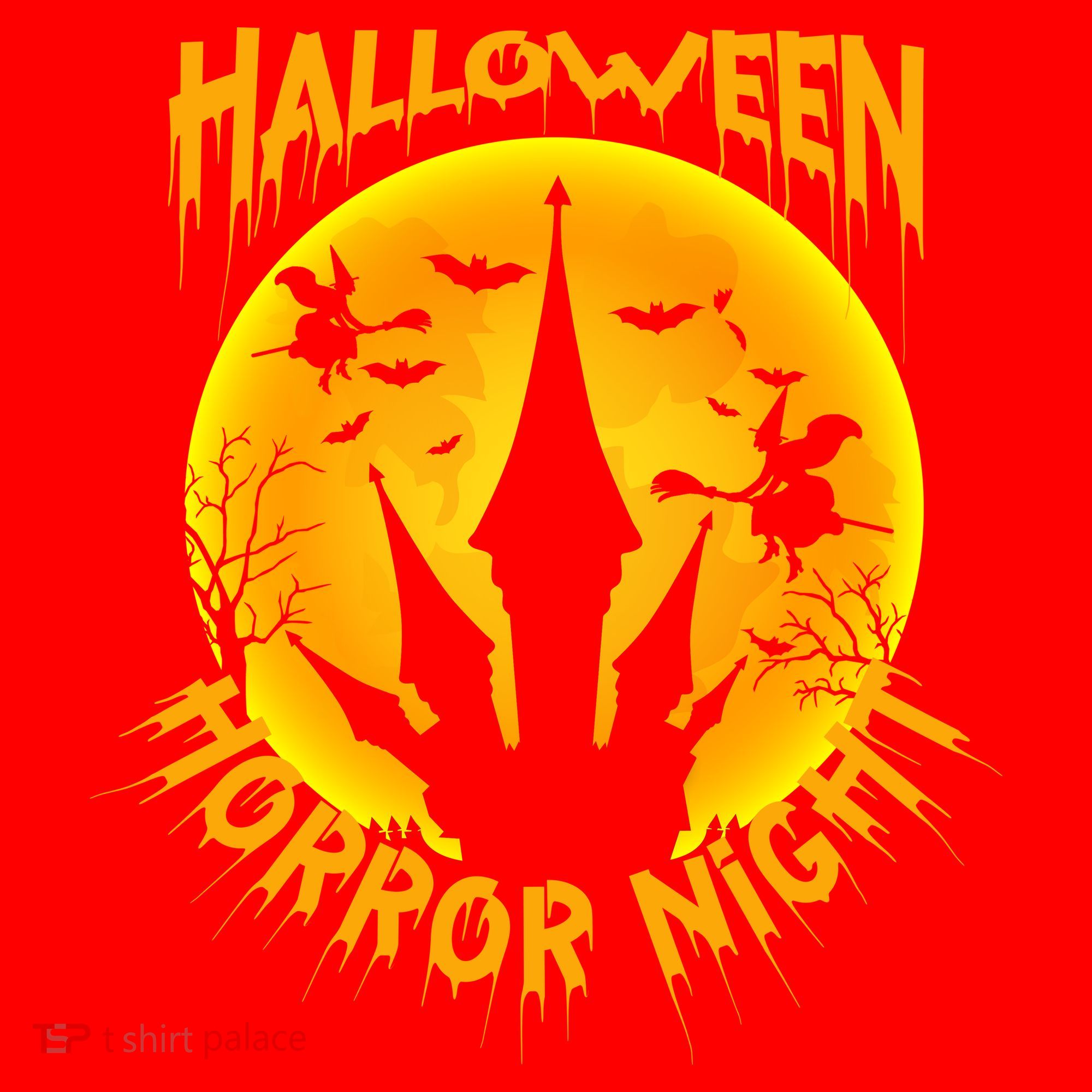 Halloween Horror Night Santa Hat