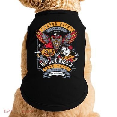 Halloween Horror Night Doggie Tank