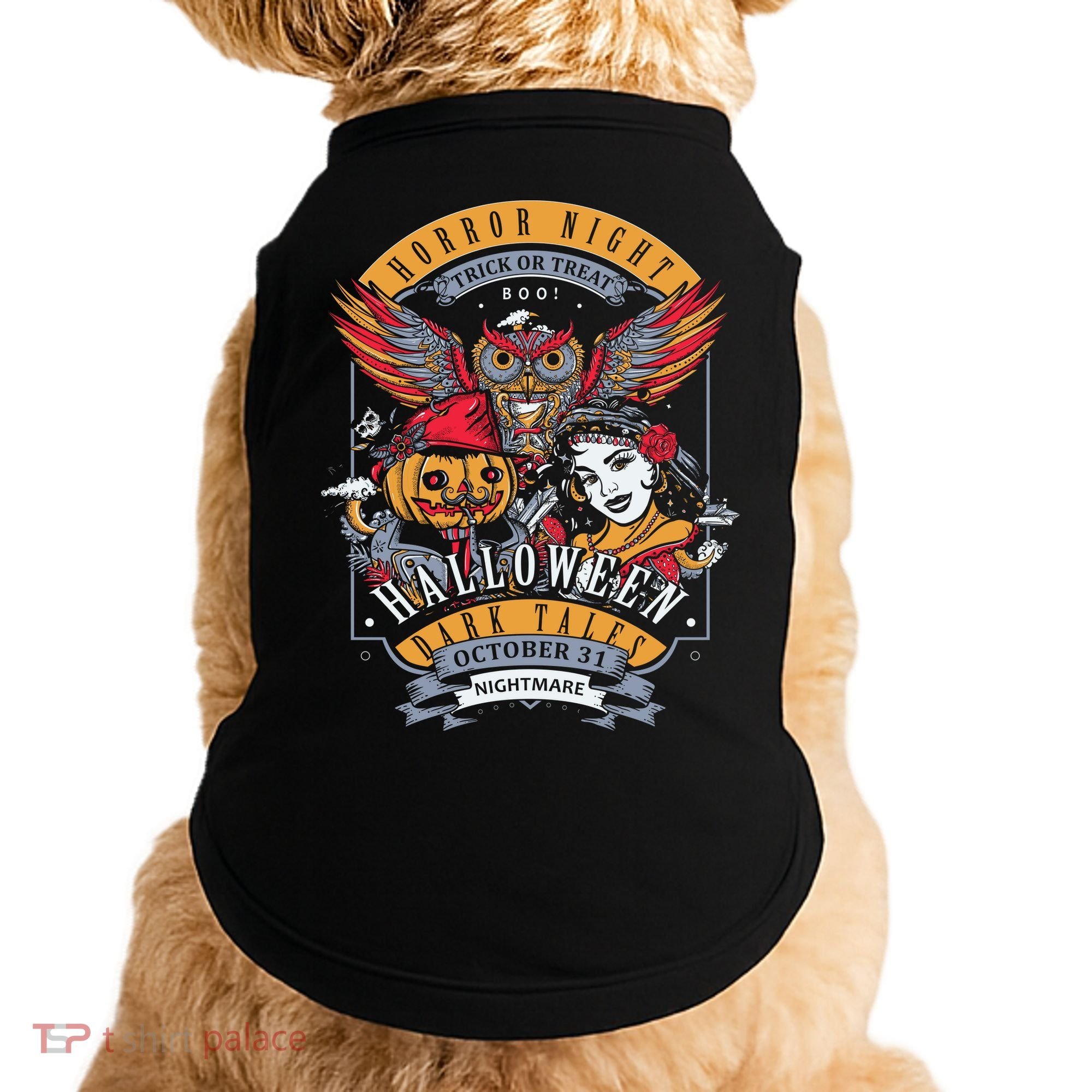 Halloween Horror Night Doggie Tank