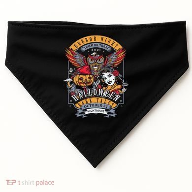 Halloween Horror Night USA-Made Doggie Bandana