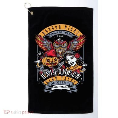 Halloween Horror Night Golf Towel