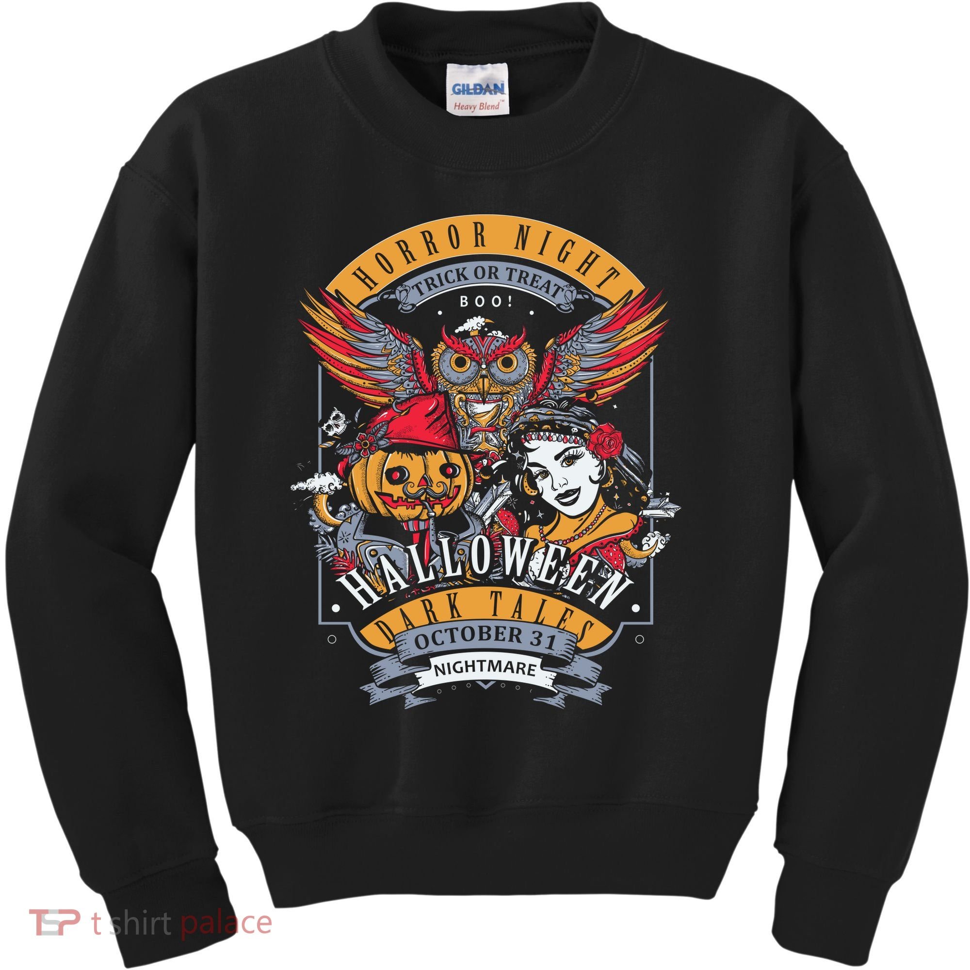Halloween Horror Night Kids Sweatshirt