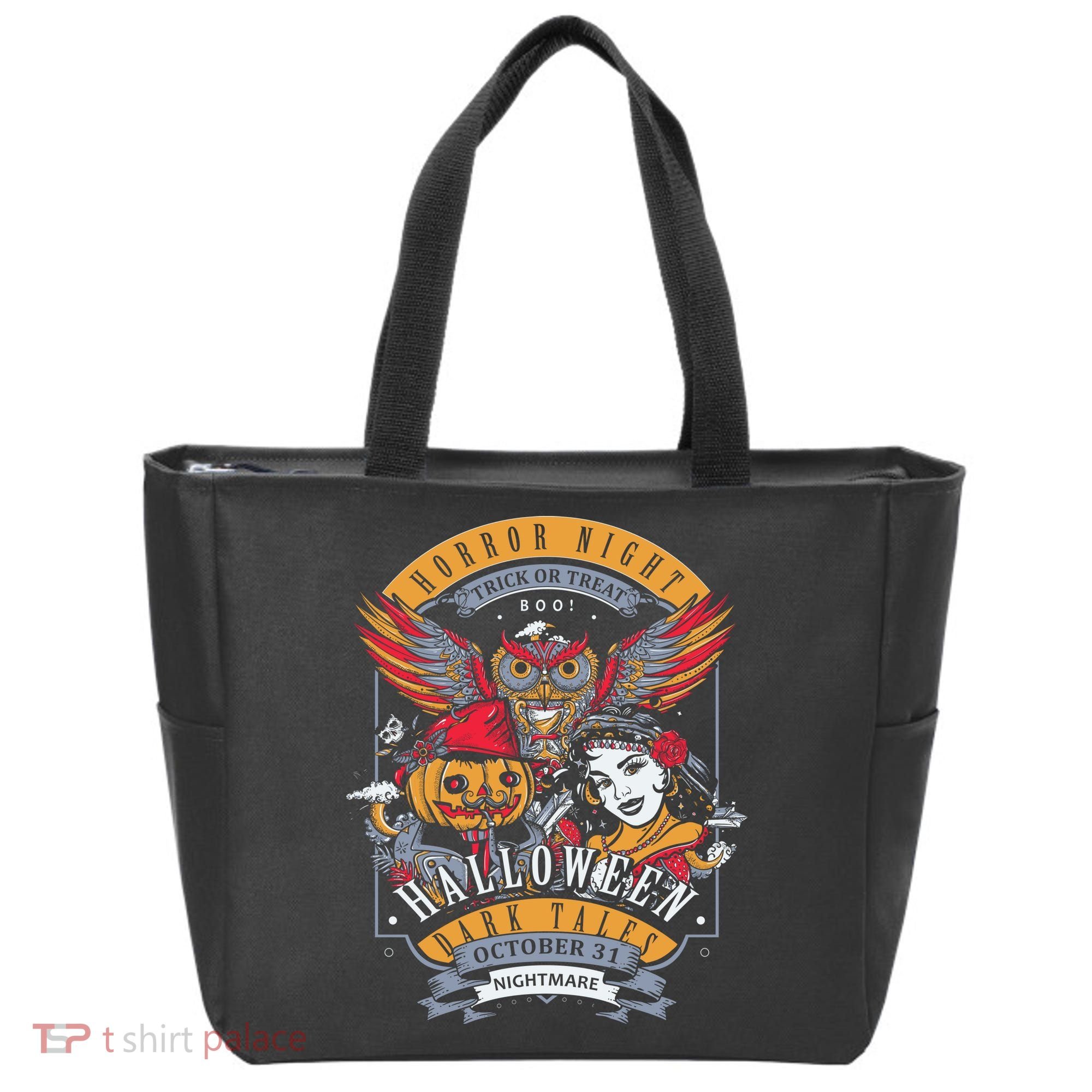 Halloween Horror Night Tote Bag